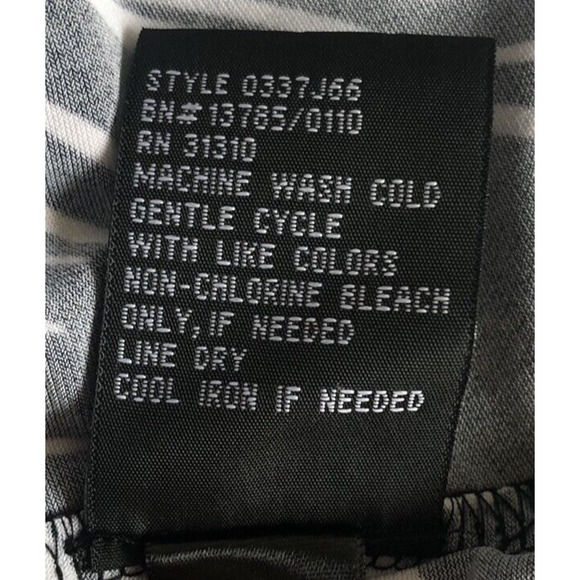 AB Studio Multicolor Off Shoulder Geo Print Slit Sleeve Swing Dress Reg Size XL - Picture 9 of 9